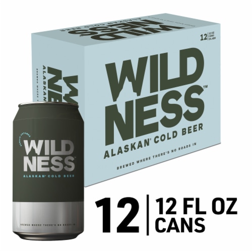 Alaskan Brewing Co. Wildness™ Alaskan® Cold Beer Perspective: front