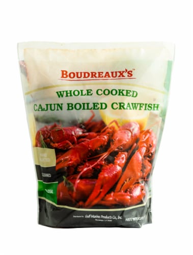 Boudreaux's™ Frozen Whole Cooked Cajun Boiled Crawfish Perspective: front