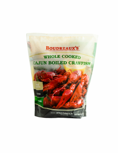 Boudreaux's™ Whole Cooked Cajun Boiled Crawfish Perspective: front