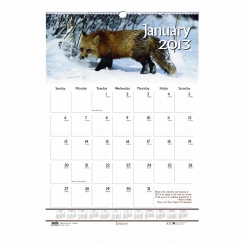 house-of-doolittle-hod373-wall-calendar-wildlife-1-harris-teeter