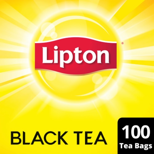 Lipton® Black Tea Bags Perspective: front