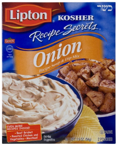 Lipton® Recipe Secrets® Kosher Onion Soup & Dip Mix, 1.9 oz - Fry's Food  Stores