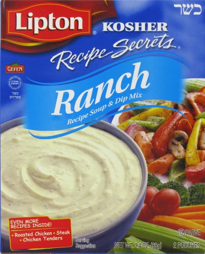 Lipton Kosher Ranch Soup & Dip Mix Perspective: front