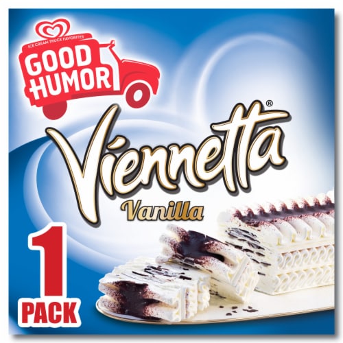 Good Humor Viennetta Vanilla Frozen Ice Cream Dessert Cake Perspective: front
