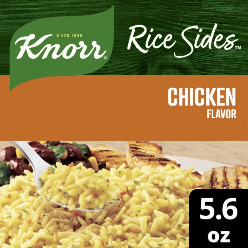 Knorr Chicken Long Grain Rice and Vermicelli Pasta Blend Rice Sides Perspective: front