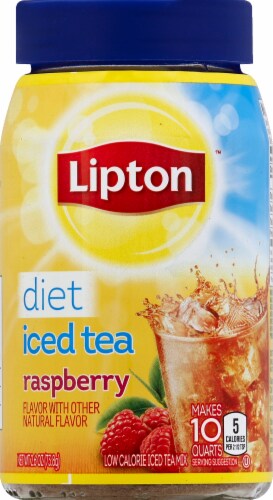 Lipton™ Raspberry Diet Iced Tea Mix Perspective: front