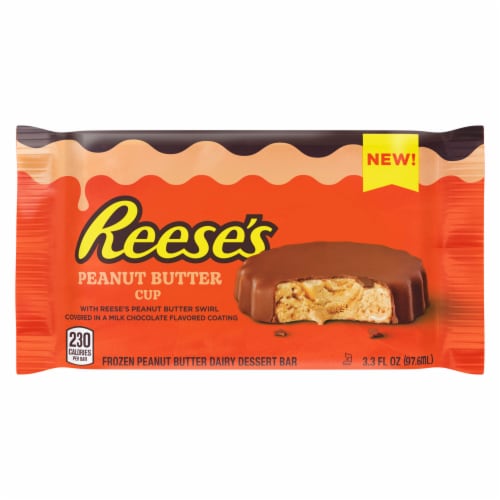 Reese's Peanut Butter Cup Dessert Bar Perspective: front