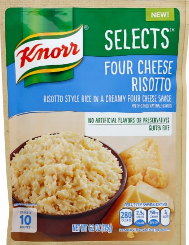 Knorr® Selects Four Cheese Risotto Perspective: front