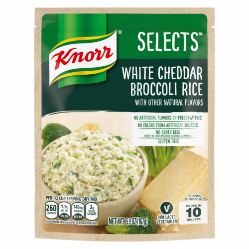 Knorr Selects White Cheddar Broccoli Rice