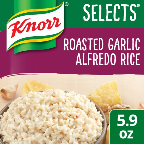Knorr® Selects Roasted Garlic Alfredo Rice Perspective: front