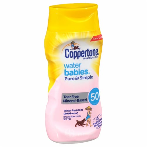 coppertone water babies pure and simple mineral based