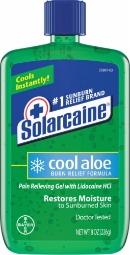 Solarcaine Cool Aloe Burn Relief Formula Perspective: front