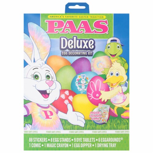 PAAS® Deluxe Easter Egg Decorating Kit Perspective: front