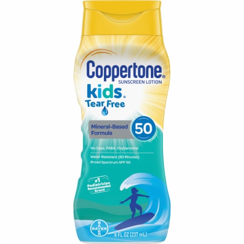 Coppertone Kids Tear Free Sunscreen Lotion SPF 50 8 fl oz King Soopers
