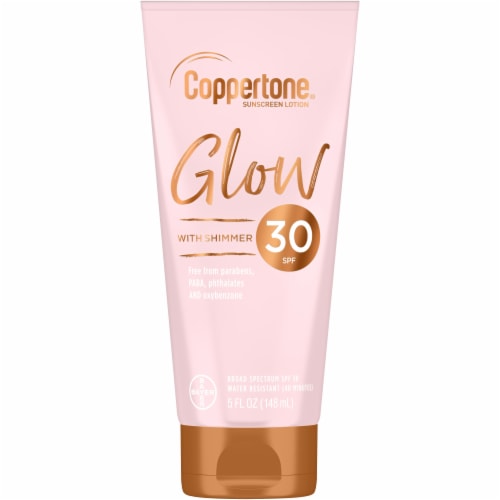 Coppertone Glow Lotion SPF 30 Perspective: front