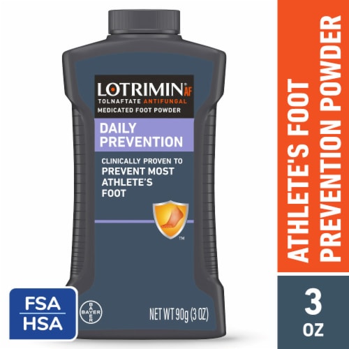 Lotrimin AF Daily Prevention Antifungal Medicated Foot Powder 3
