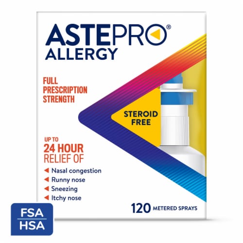 Astepro® 24 Hour Allergy Relief Nasal Spray Perspective: front