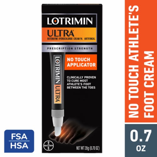 Lotrimin Ultra® No-Touch Foot Cream Perspective: front
