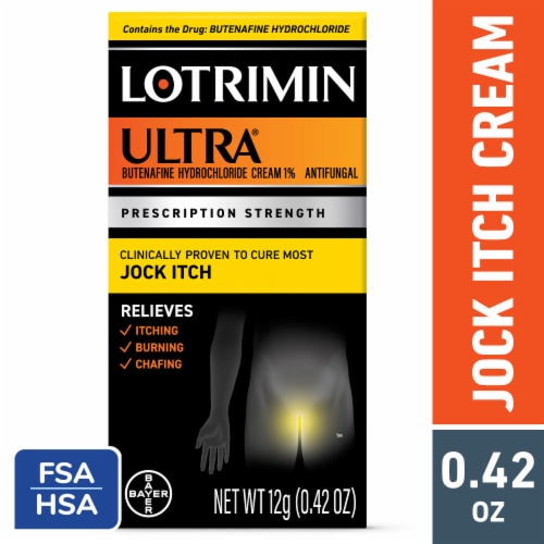 Lotrimin® Jock Itch Antifungal Clotrimazole Cream Perspective: front