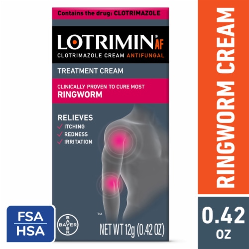 Lotrimin® Clotrimazole Ringworm Antifungal Cream, .42 oz Fred Meyer