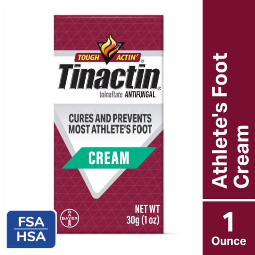 Tinactin® Tough Actin® Anti-Fungal Foot Cream Perspective: front