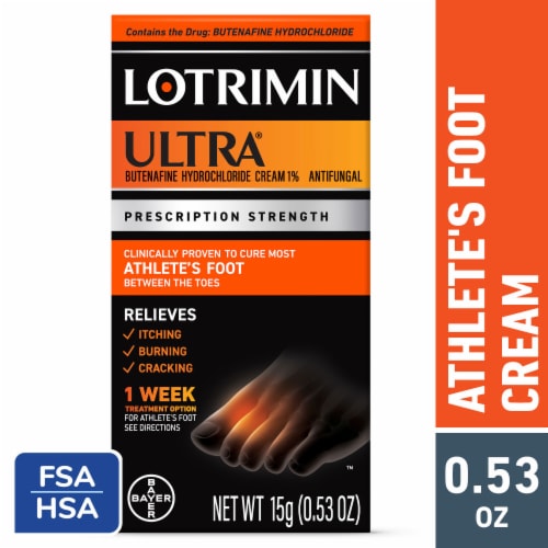 Lotrimin Ultra® Athlete's Foot Cream Perspective: front