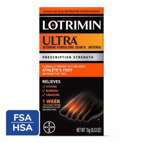 Lotrimin Ultra® Athlete's Foot Cream Perspective: front