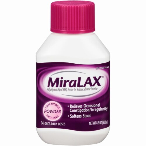 MiraLAX Laxative Powder Perspective: front