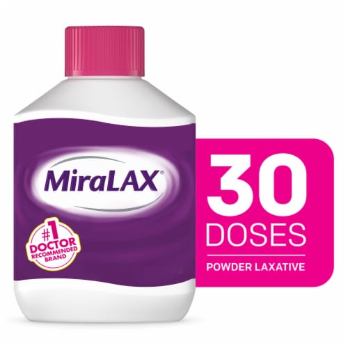 MiraLAX® Gentle Constipation Relief Laxative Powder Perspective: front