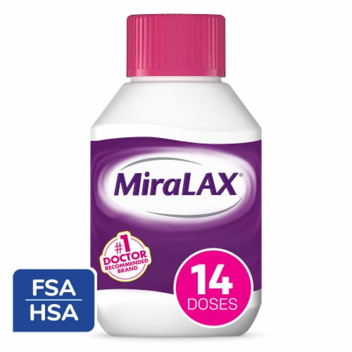 MiraLAX® Gentle Constipation Relief Laxative Powder Perspective: front
