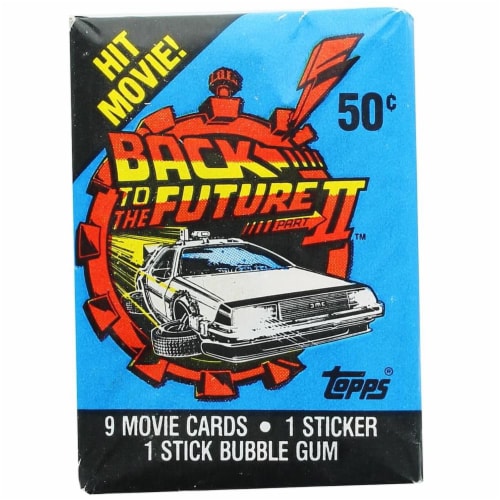 Back To The Future Ii 19 Topps Single Trading Card Pack 1 Each Dillons Food Stores