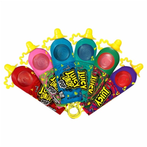 Topps Juicy Drop® Pop Sweet Lollipops Perspective: front