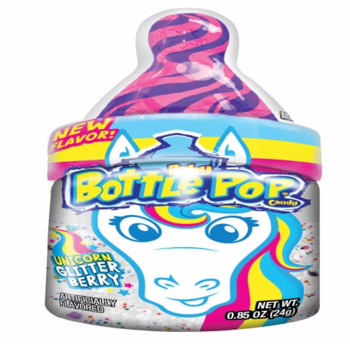 Baby Bottle Pop® Sweet Lollipops Candy with Sour Liquid Perspective: front