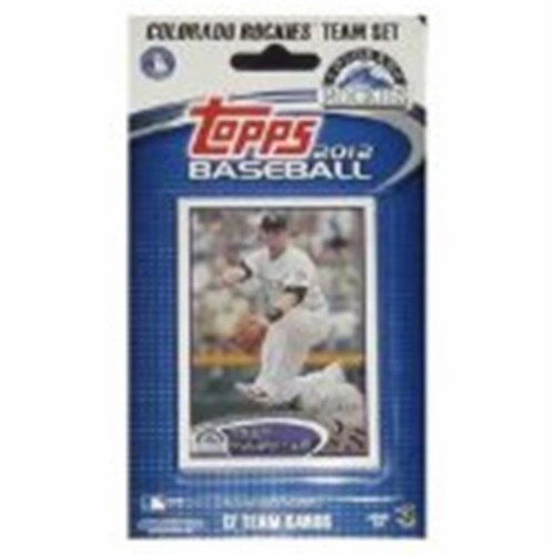 Colorado Rockies 2012 Topps Team Set - Special Order Perspective: front