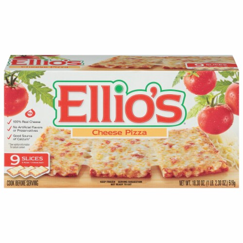 Ellio's® Cheese Pizza Slices Perspective: front