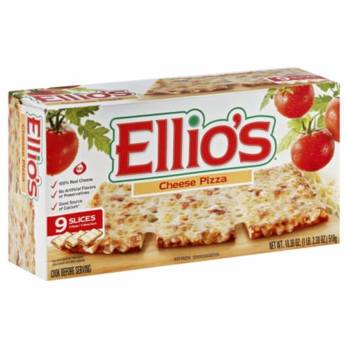 Ellio's® Cheese Pizza Slices Perspective: front