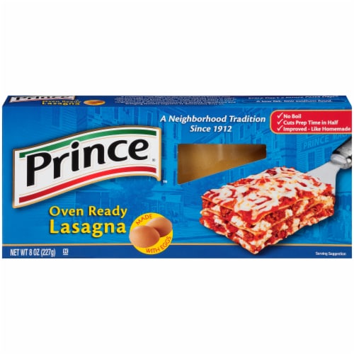 Prince Oven Ready Lasagna Perspective: front