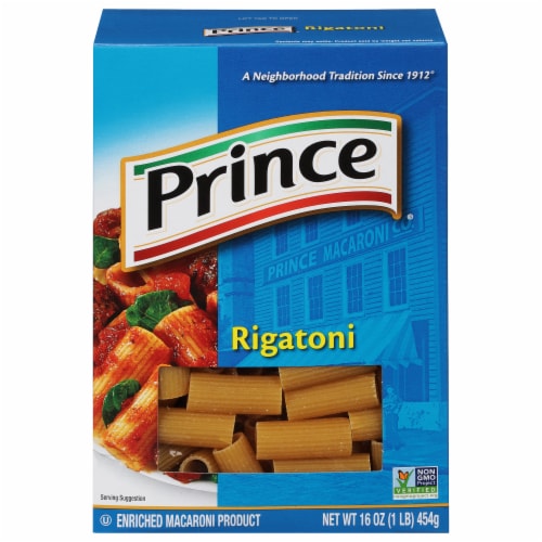 Prince® Rigatoni Pasta Perspective: front