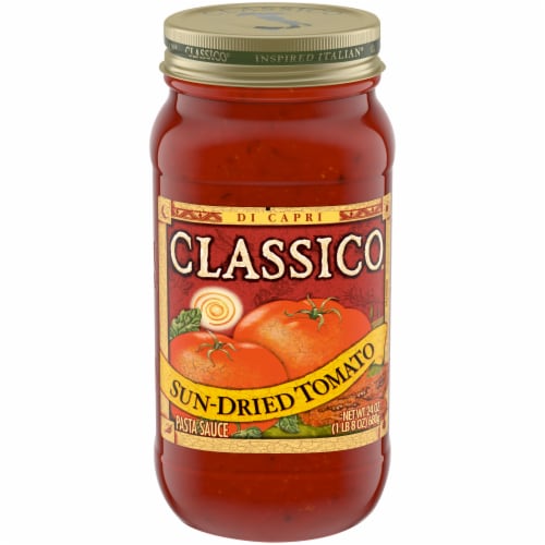 Classico Signature Sun-Dried Tomato Pasta Sauce Perspective: front