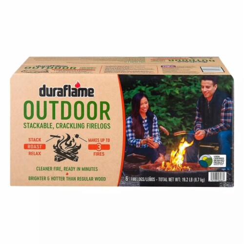 Duraflame Stackable Firelogs Perspective: front