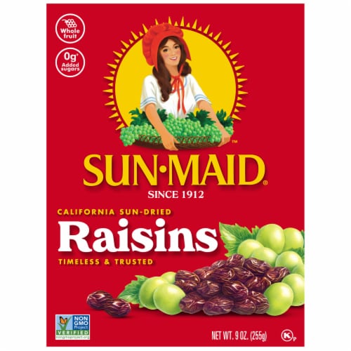 Sun-Maid® Natural California Raisins Perspective: front