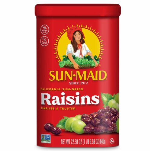 Sun-Maid® California Sun-Dried Raisins Perspective: front