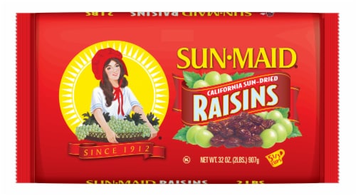 Sun-Maid California Sun-Dried Raisins Perspective: front