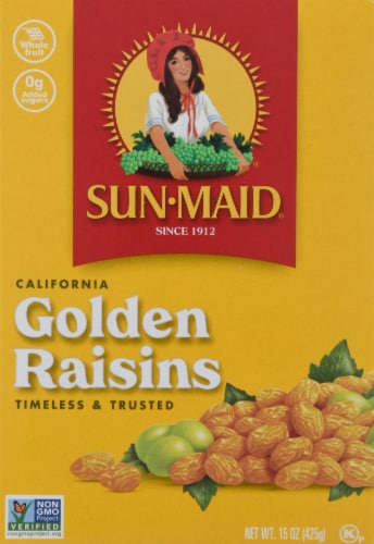 Sun-Maid California Golden Raisins Perspective: front