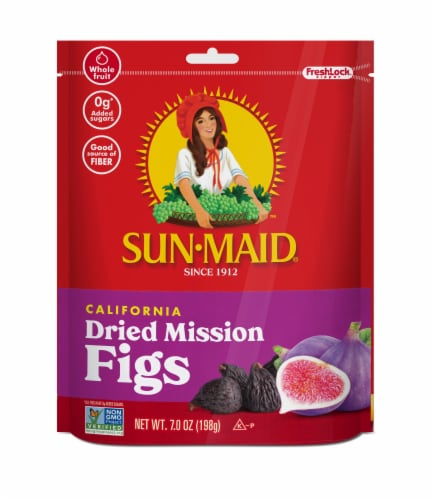 Sun-Maid® California Dried Mission Figs Perspective: front