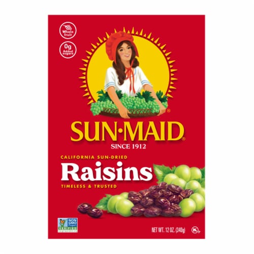 Sun-Maid® California Sun-Dried Raisins, 12 oz - Pay Less Super Markets