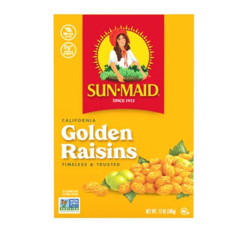 Sun-Maid® California Golden Raisins Perspective: front