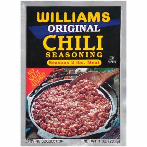 Williams Original Chili Seasoning Perspective: front