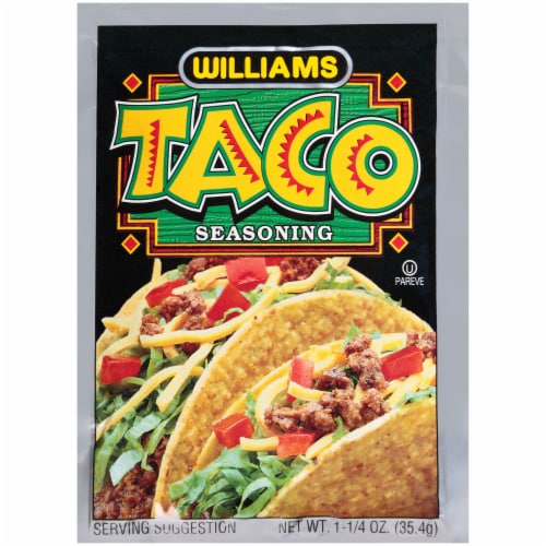 Williams Taco Seasoning Mix Perspective: front