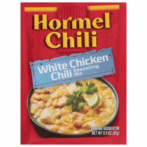 Hormel™ White Chicken Chili Seasoning Mix Perspective: front